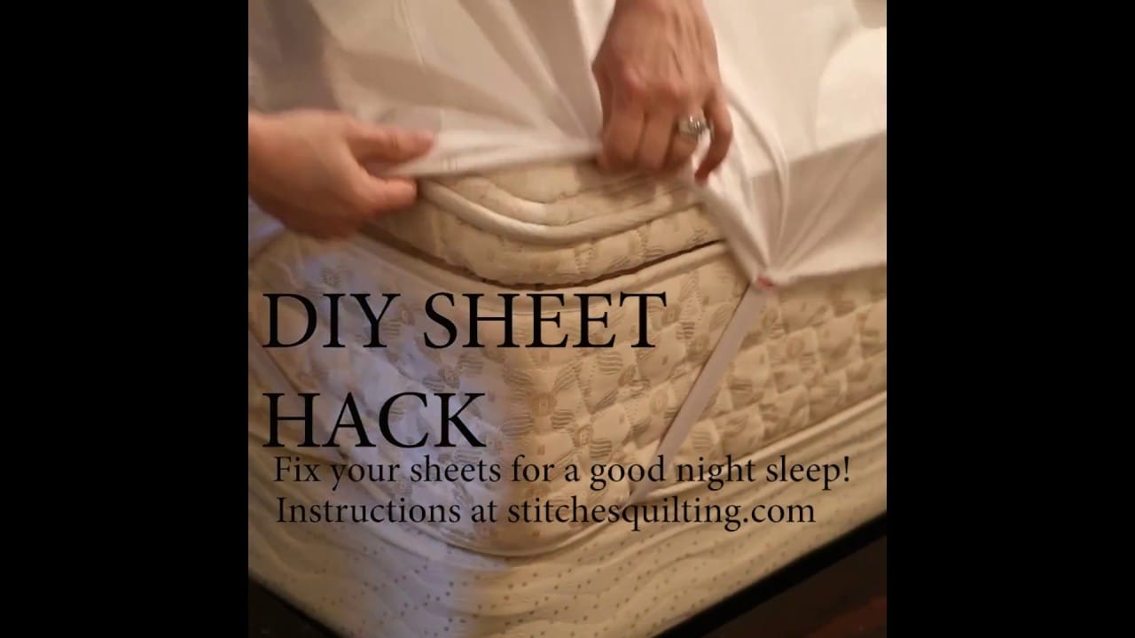 How to make a fitted sheet stay on the bed? a simple guide