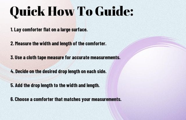 measuring comforter for perfect fit 7 simple steps weq - How to Measure Your Comforter for the Perfect Fit