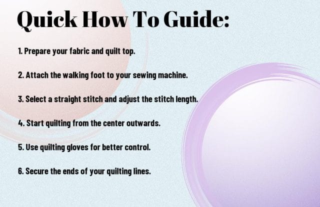 beginners guide to quilting with walking foot jfi - How to Quilt with a Walking Foot - Beginner's Guide