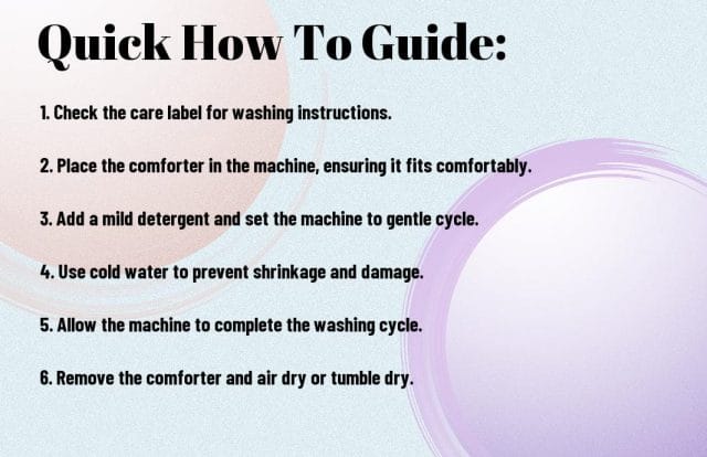 wash comforter in automatic washing machine a guide kvh - How to Wash a Comforter in an Automatic Washing Machine