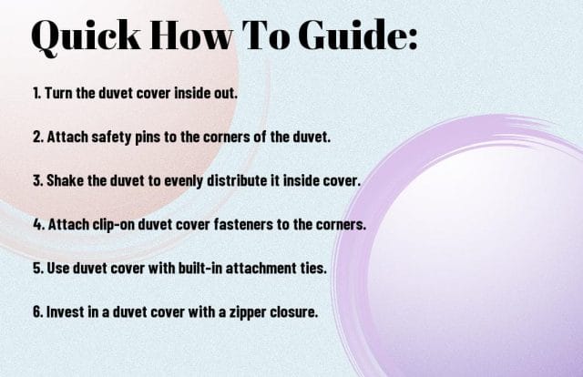 prevent duvet from moving inside cover ecm - How to Stop a Duvet from Moving Inside Its Cover