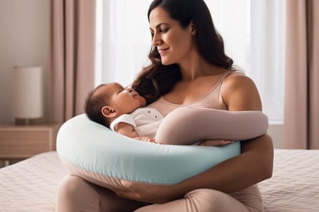 breastfeeding pillow for comfortable nursing positions aih - How to Use Breastfeeding Pillow for Nursing Comfort