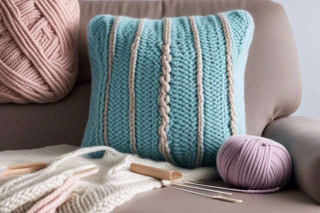 how to knit pillow diy knitting guide ads - How to Knit Pillow - DIY Knitting Guide