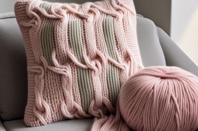 how to knit pillow diy knitting guide qla - How to Knit Pillow - DIY Knitting Guide